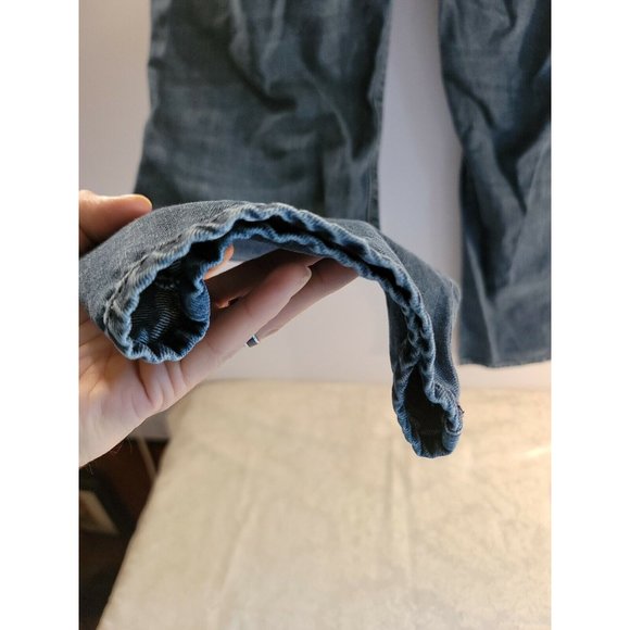 Dkny Denim Blue Jeans Plus womens 38x31x11 Bootcut 5 Pocket - Picture 4 of 6